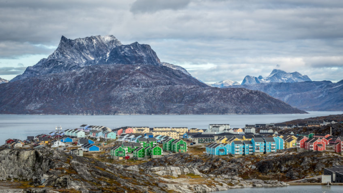 Paesaggio Groenlandia Nuuk