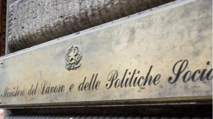 ministero politiche sociali